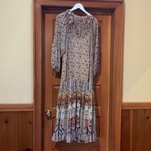 Free People Floral Maxi Dress